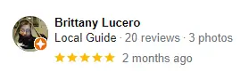 Brittany Lucero Review